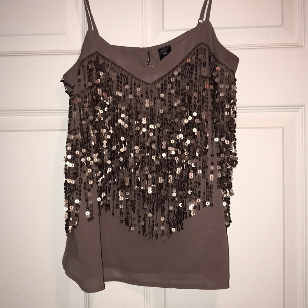 BKE sequined tank.